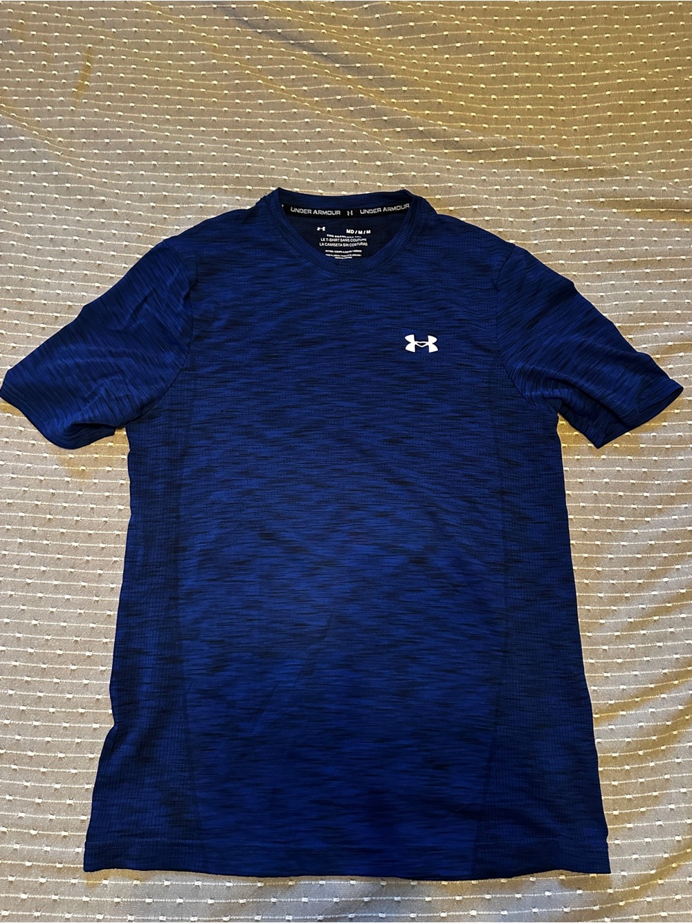 Men’s under armour tshirt blue size medium